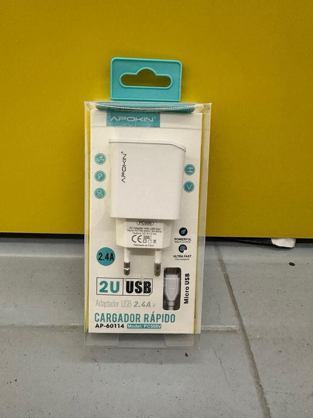 Cargador Rapido micro USB