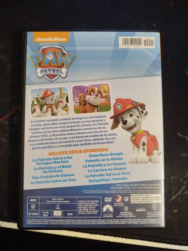 Película paw patrol