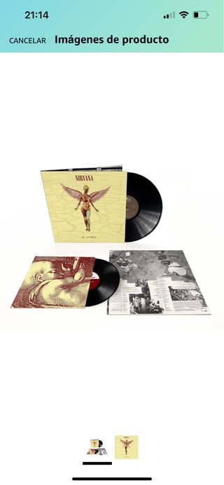 Nirvana In Utero 30th Anniversary + vinilo 10"