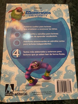 Monstruos University. Leo con Disney. 