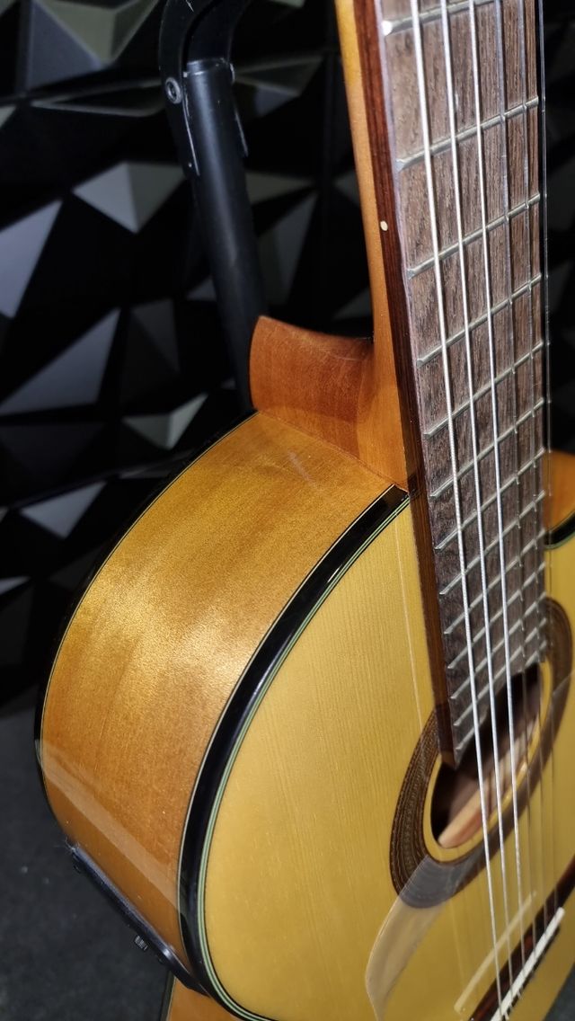 Guitarra Amplificada con cutaway