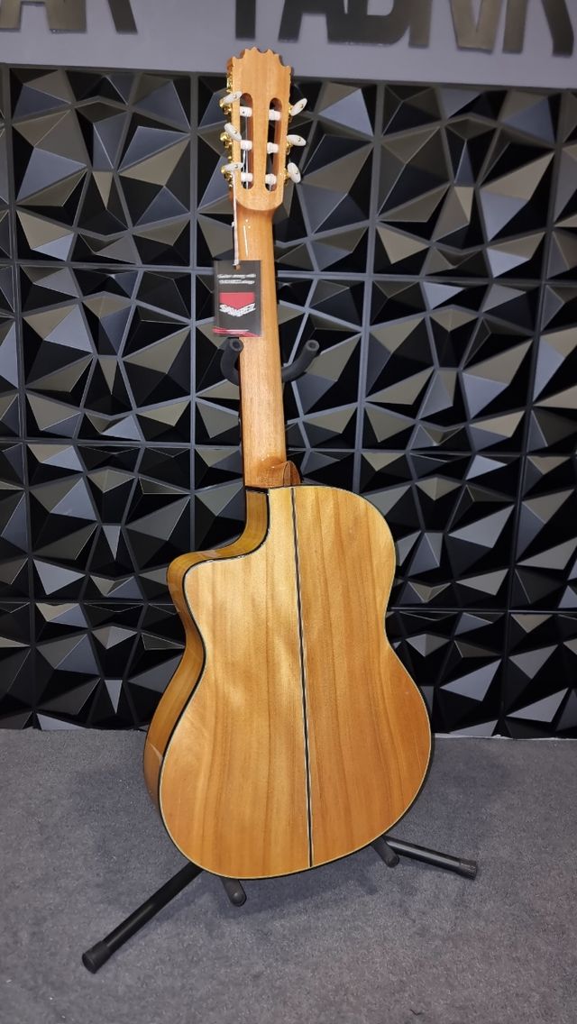 Guitarra Amplificada con cutaway