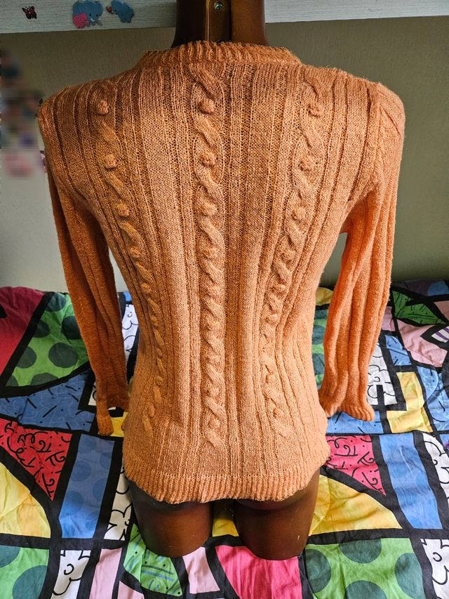 Maglione Linea Cinque con fiori