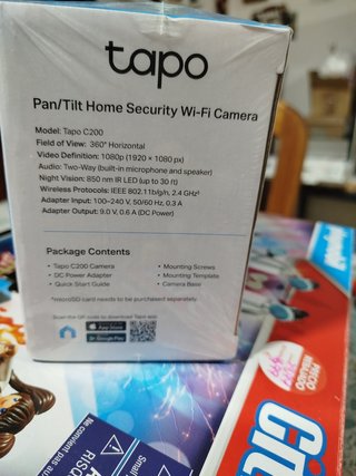 Cámara seguridad wifi sin abrir
