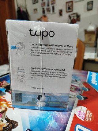 Cámara seguridad wifi sin abrir