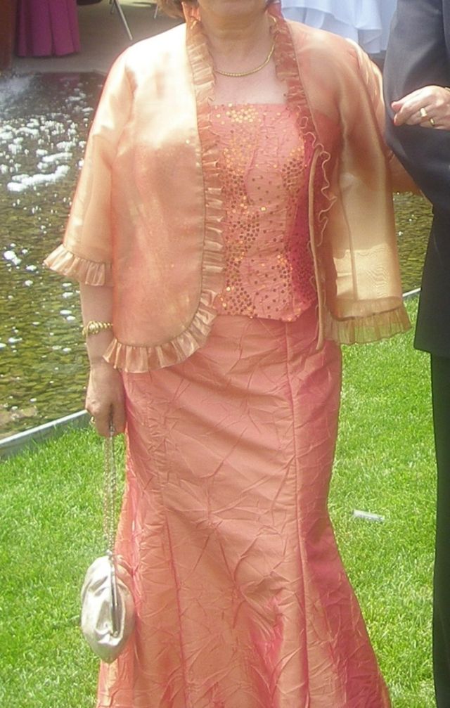 Traje Madrina Luisa Jaro talla 44-L