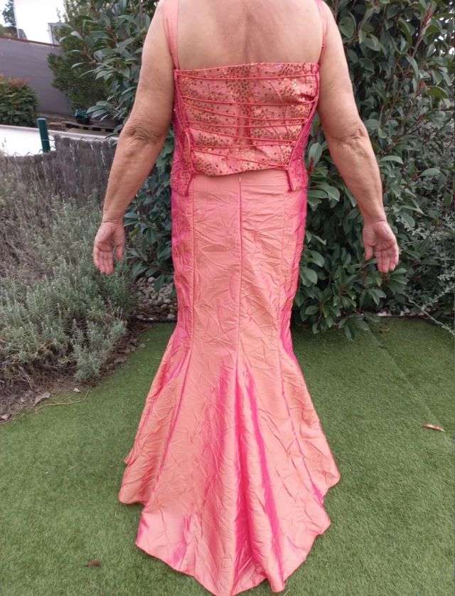 Traje Madrina Luisa Jaro talla 44-L