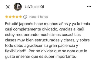 Clases de Japones para niveles basicos