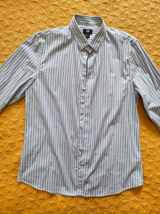 camisas H&M hombre de vestir