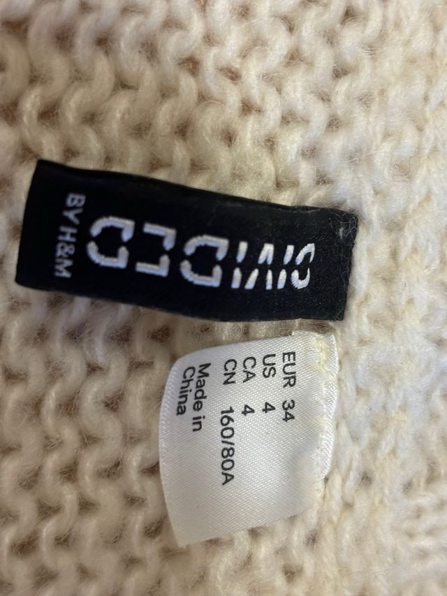 Jersey blanco crudo ochos