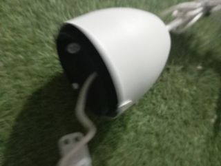 Lampara de techo blanca