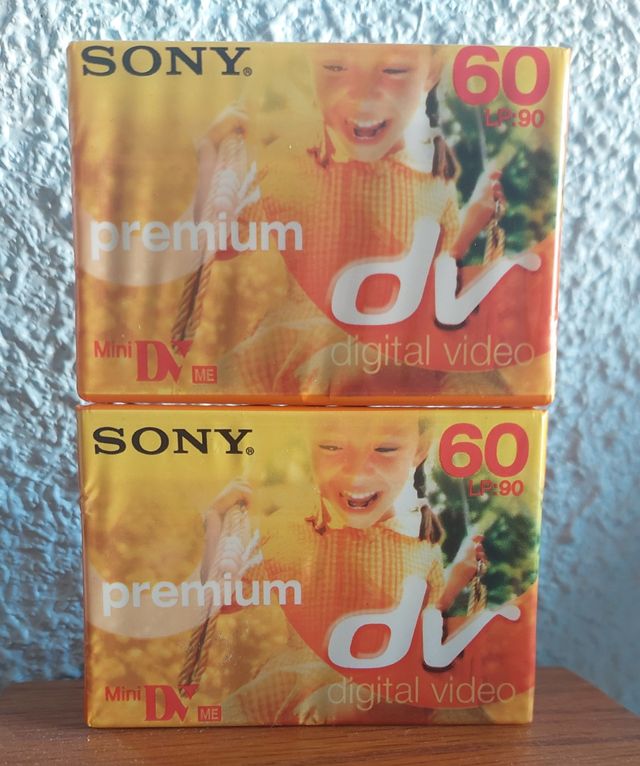 Lote 2 Cintas SONY mini Digital Video