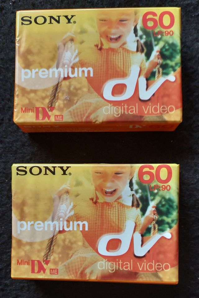 Lote 2 Cintas SONY mini Digital Video