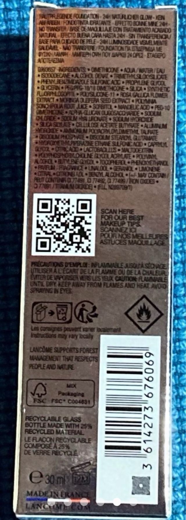 Teint Idole Ultra Wear 455 Lancôme 30 ml