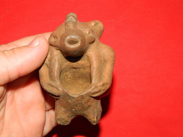 Mitologia Prehispanica Dios de terracota Idolo