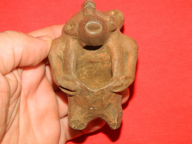 Mitologia Prehispanica Dios de terracota Idolo