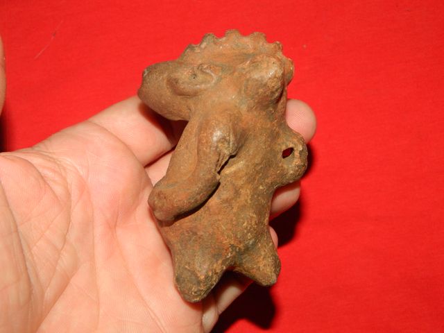 Mitologia Prehispanica Dios de terracota Idolo