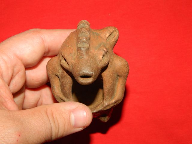 Mitologia Prehispanica Dios de terracota Idolo