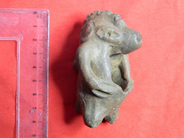 Mitologia Prehispanica Dios de terracota Idolo