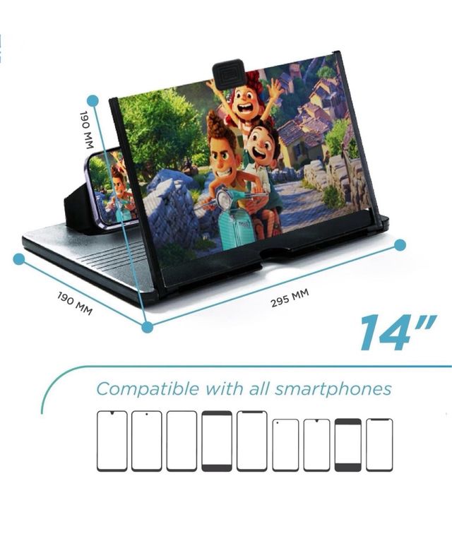 Amplificador de pantalla Movil 14 pulgadas

