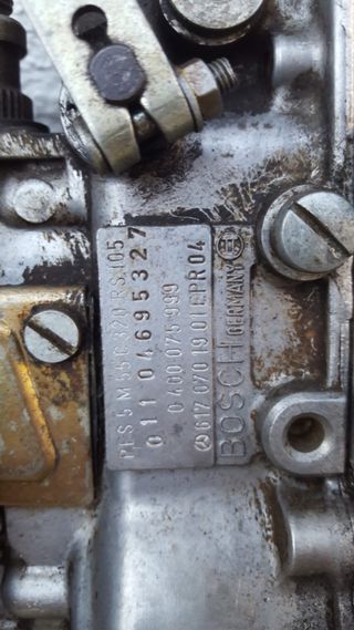 Bomba de inyección para motor Mercedes om617