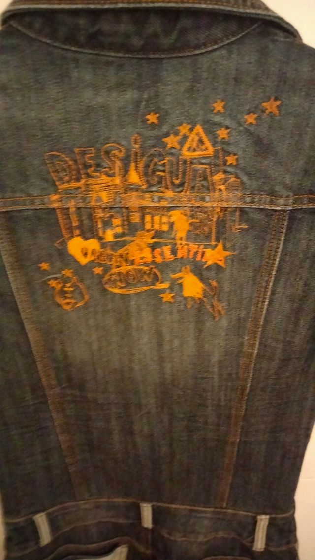 Pero vaquero desigual