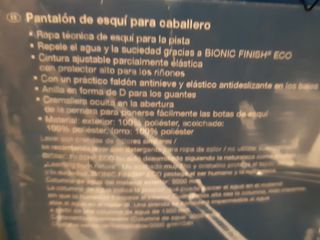 Pantalón esquí-nieve 