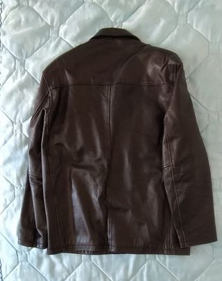 Chaqueta de cuero negra BRIXTON