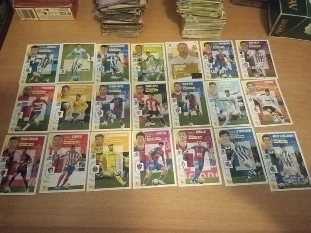 Cromos pegatinas la liga