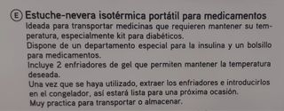 Nevera insulina - medicamentos