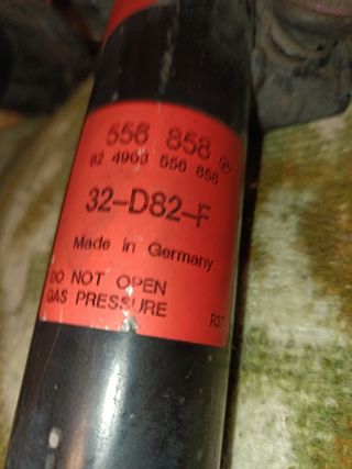 suspensión delantera e46 y aforador