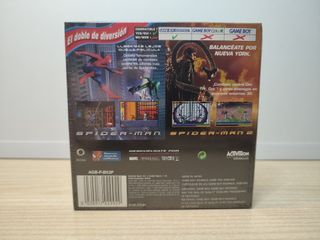 Spider Man 1 y 2 GBA precintado