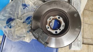 Discosfreno de bmw serie 2.3.4 delantero con pasti