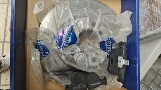 Discosfreno de bmw serie 2.3.4 delantero con pasti