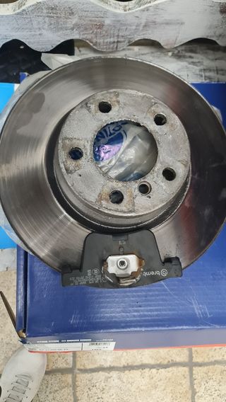 Discosfreno de bmw serie 2.3.4 delantero con pasti