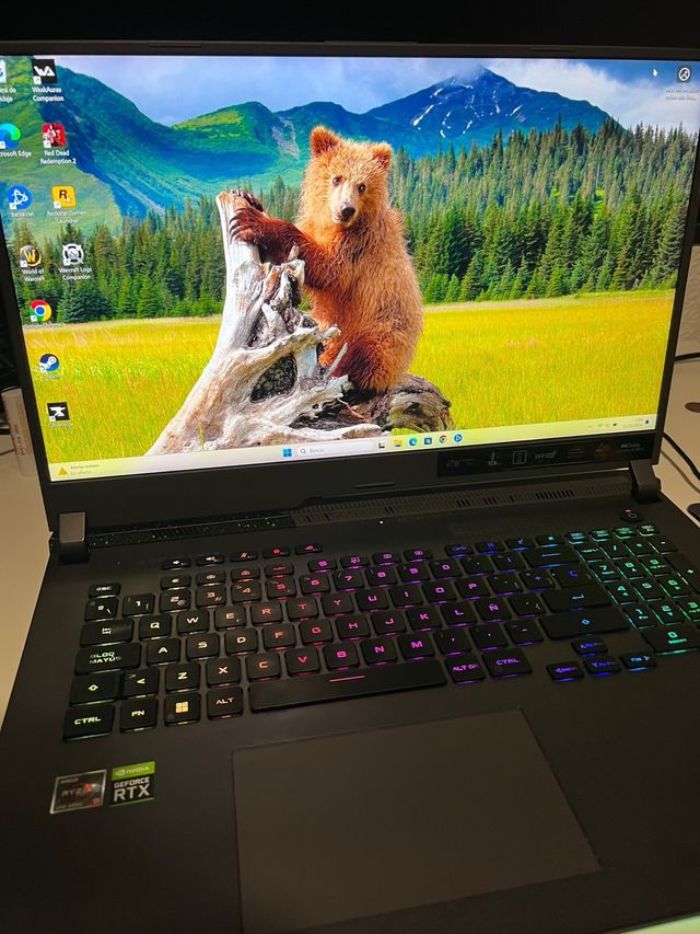 ASUS ROG STRIX G17 G713RS, RTX 3080, Ryzen 9