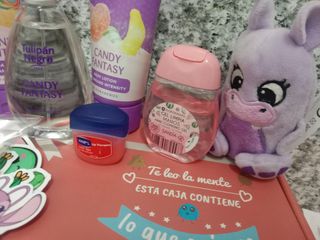 Caja cuidados personales.