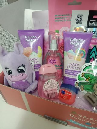 Caja cuidados personales.