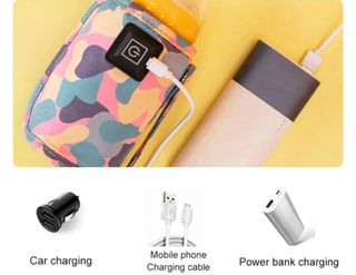 Calientabiberones,agua con cable USB.PORTATIL.