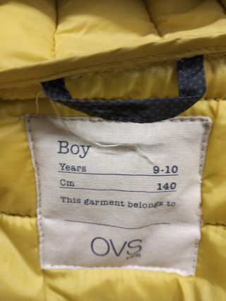 Piumino OVS 9-10 anni