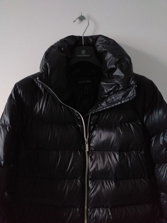 Piumino nero donna Silolona