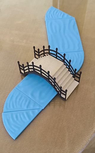 Rio con Puente Playmobil Belén/Diorama