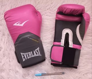 Guantes de boxeo Everlast rosas