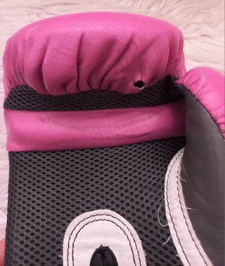 Guantes de boxeo Everlast rosas
