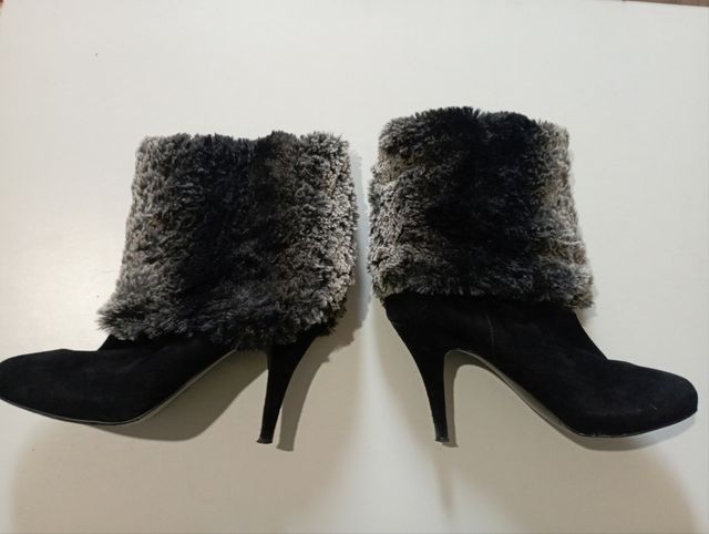 Bata stivaletto donna ecopelliccia tacco num.40