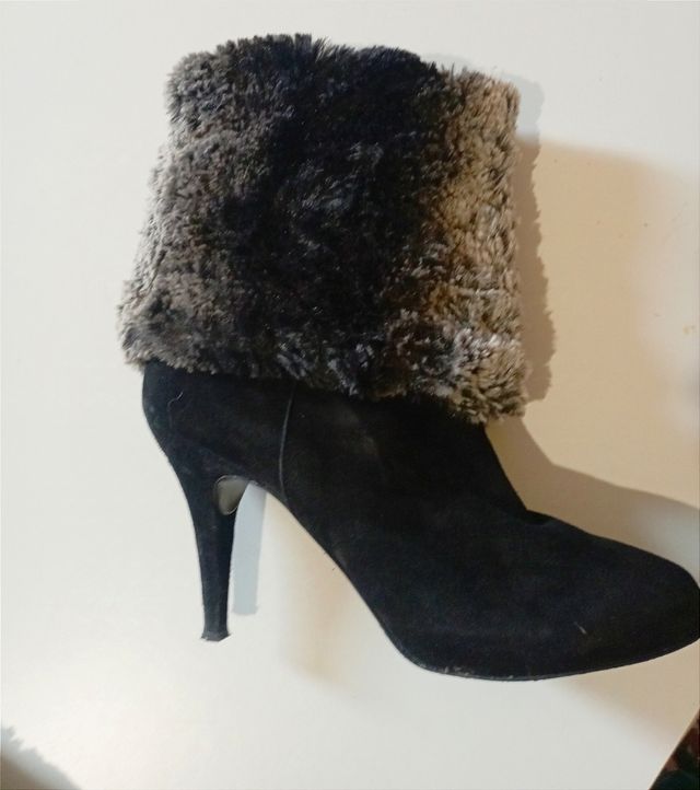 Bata stivaletto donna ecopelliccia tacco num.40