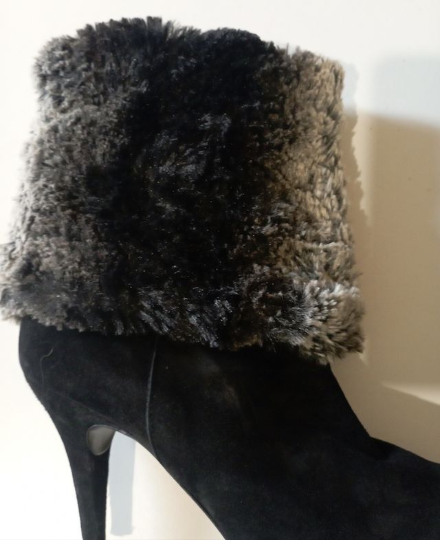 Bata stivaletto donna ecopelliccia tacco num.40