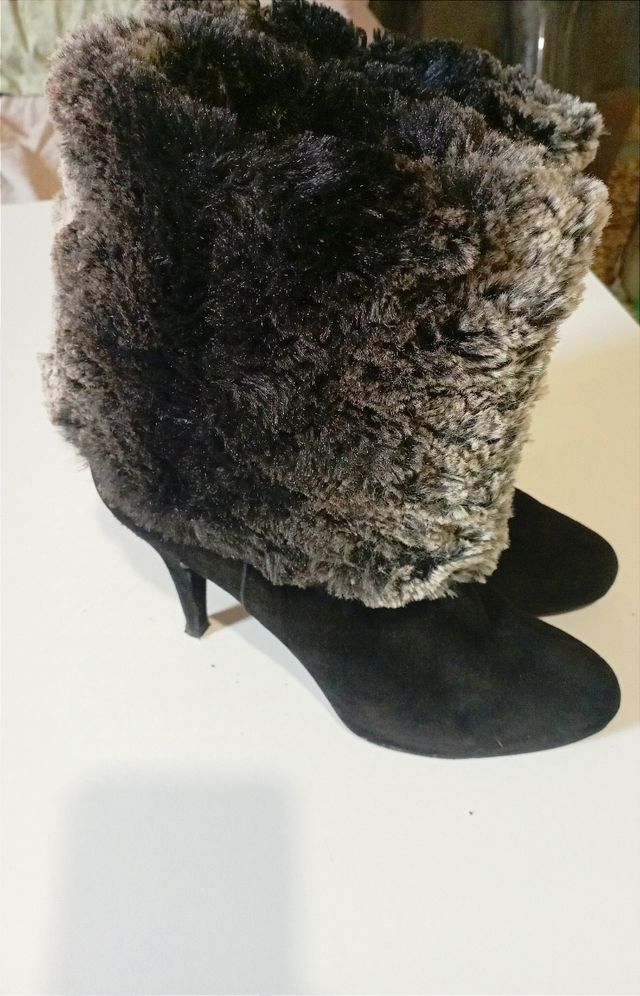 Bata stivaletto donna ecopelliccia tacco num.40