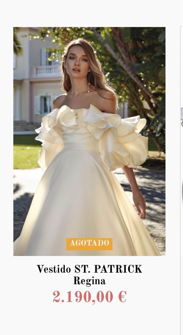 Vestido novia Regina St Patrick