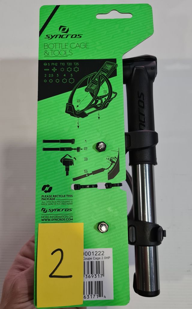 portabottiglie con multiutensile + C02 o pompa